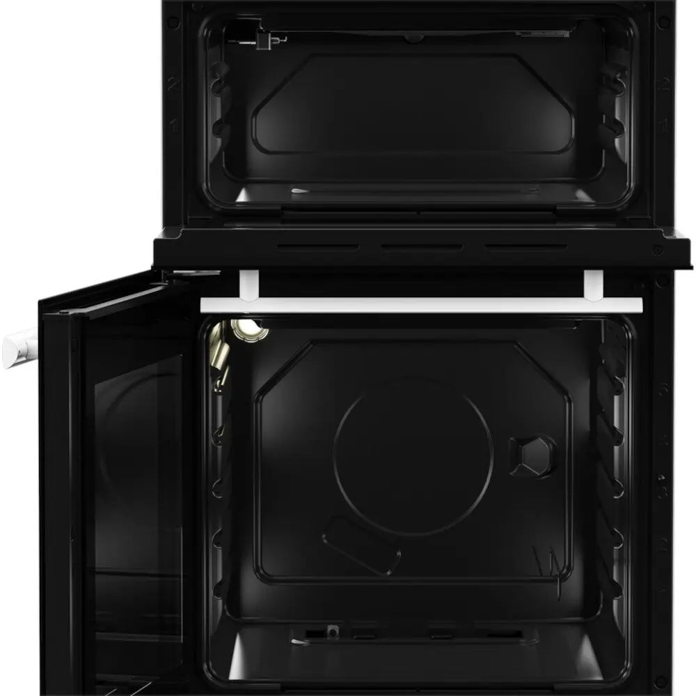 Beko EDG507W Gas Cooker with Double Oven - White | Atlantic Electrics - 40452082237663 