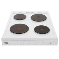 Thumbnail Beko EDP503W 50cm Electric Double Oven with Grill Cooker White - 39477737783519