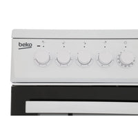 Thumbnail Beko EDP503W 50cm Electric Double Oven with Grill Cooker White - 39477737947359