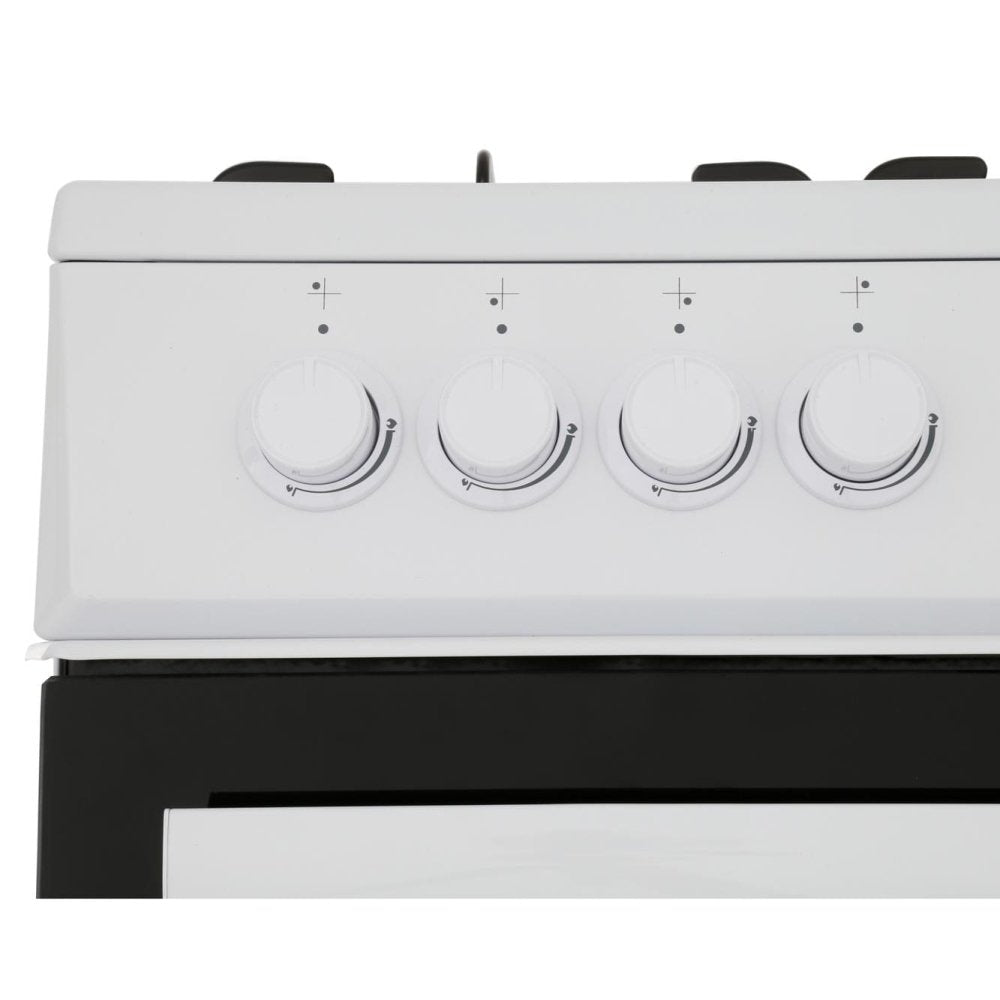 Beko ESG50W 50cm Single Oven Gas Cooker - White | Atlantic Electrics - 39477735325919 
