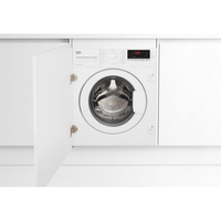 Thumbnail Beko WTIK74151F 7kg 1400 Spin Integrated Washing Machine with Fast+ Function - 39477734703327
