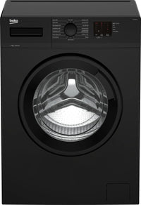 Thumbnail Beko WTK72041B 7kg 1200 Spin Washing Machine with Quick Programme Black - 40639526109407