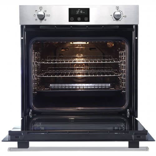 Belling BI602FPCTBLK Built In Electric Single Oven - Black | Atlantic Electrics