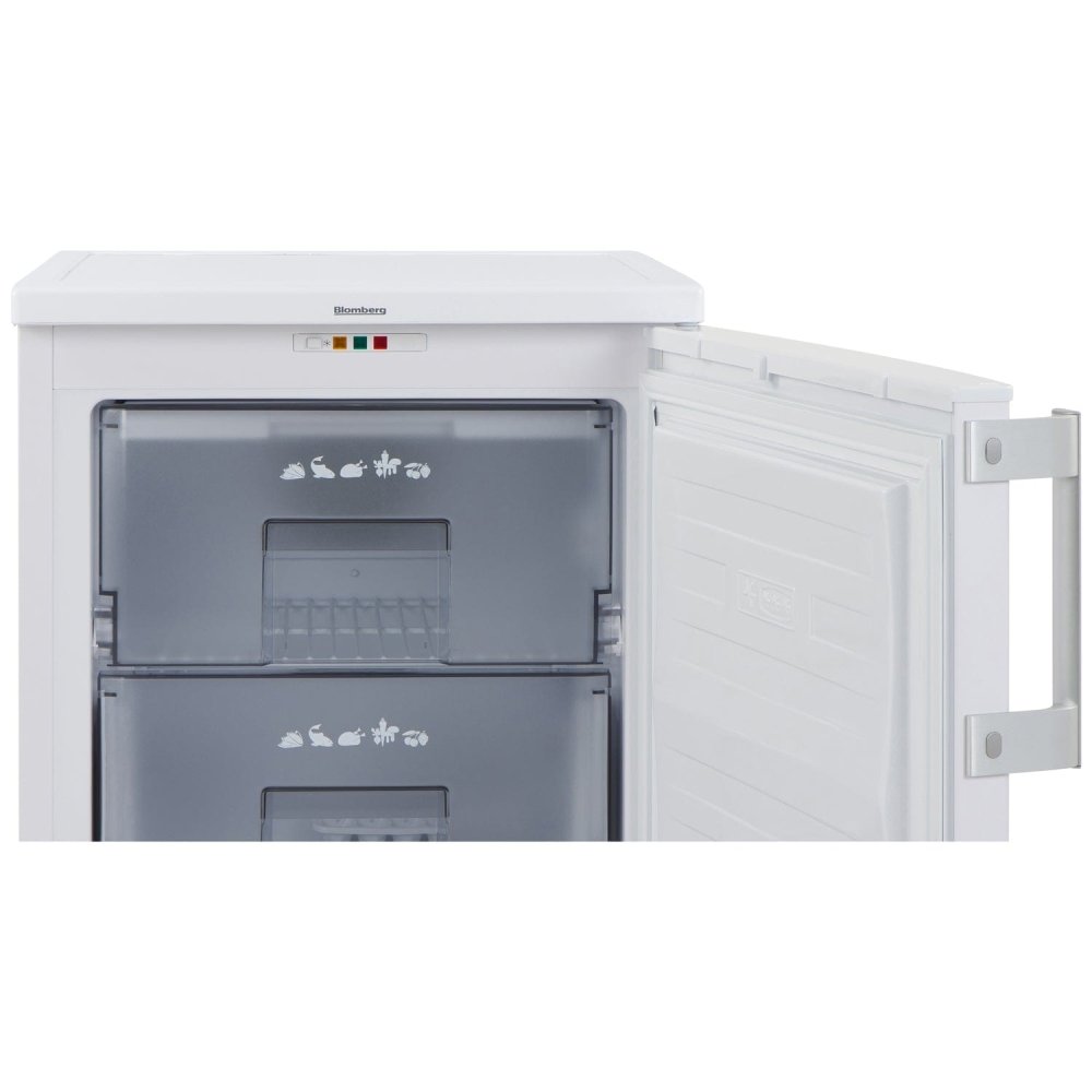 Blomberg FNE1531P 54.5cm Frost Free Undercounter Freezer - White - A+ Rated - Atlantic Electrics - 39477738176735 