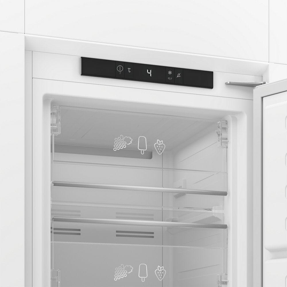 Blomberg FNT3454I 54cm Integrated Frost Free Tall Freezer White - Atlantic Electrics - 39477736964319 