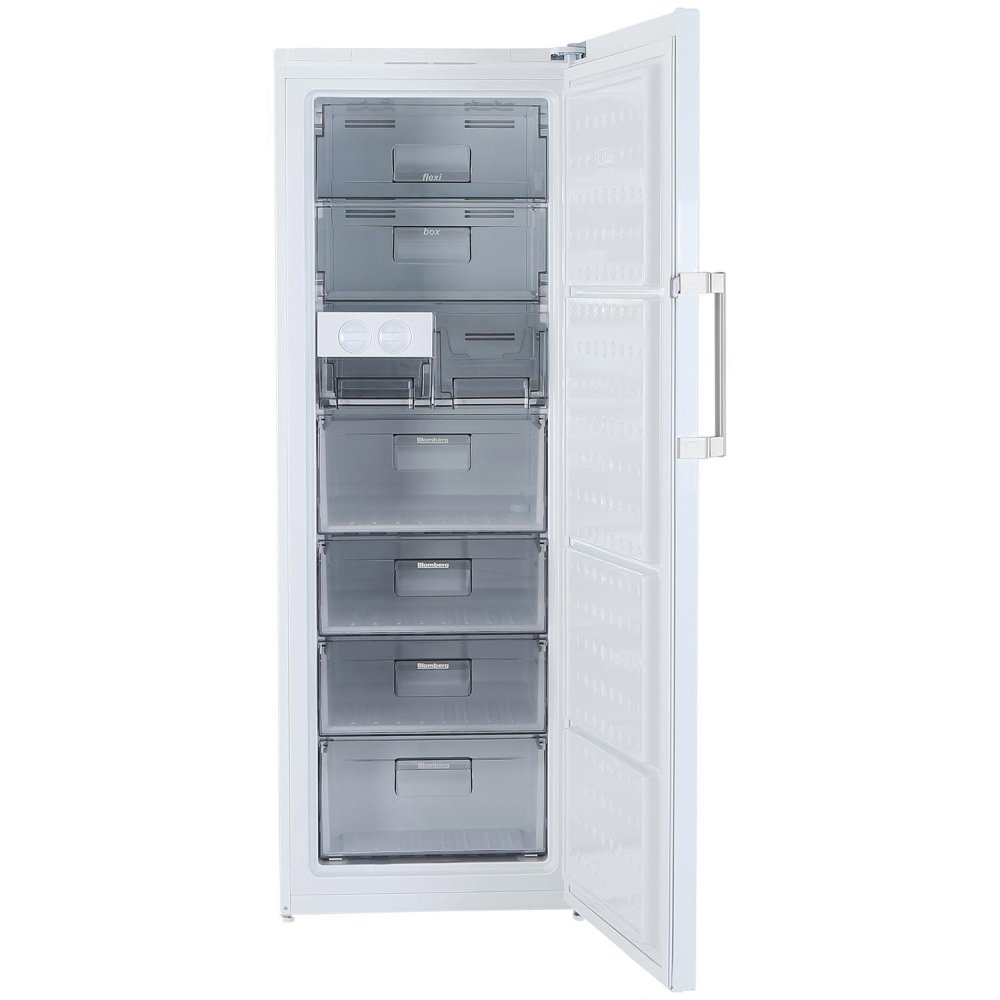 Blomberg FNT9673P 60cm Frost Free Tall Freezer White | Atlantic Electrics - 39477740175583 