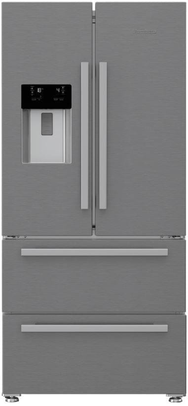 Blomberg KFD4953XD Plumbed Frost Free American Style Fridge Freezer - Stainless Steel - A+ Energy Rated | Atlantic Electrics
