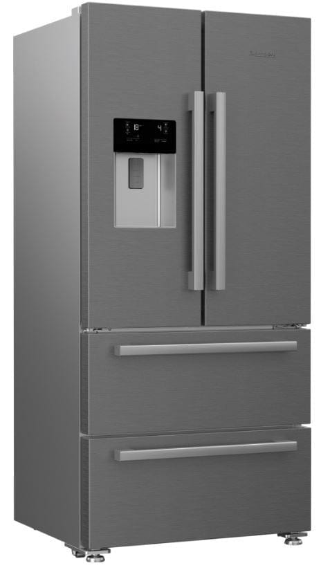 Blomberg KFD4953XD Plumbed Frost Free American Style Fridge Freezer - Stainless Steel - A+ Energy Rated | Atlantic Electrics - 39477738963167 