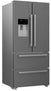 Thumbnail Blomberg KFD4953XD Plumbed Frost Free American Style Fridge Freezer - 39477738963167