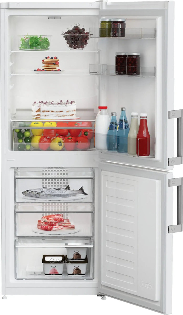 Blomberg KGM4524 Freestanding Fridge Freezer Frost Free - White | Atlantic Electrics