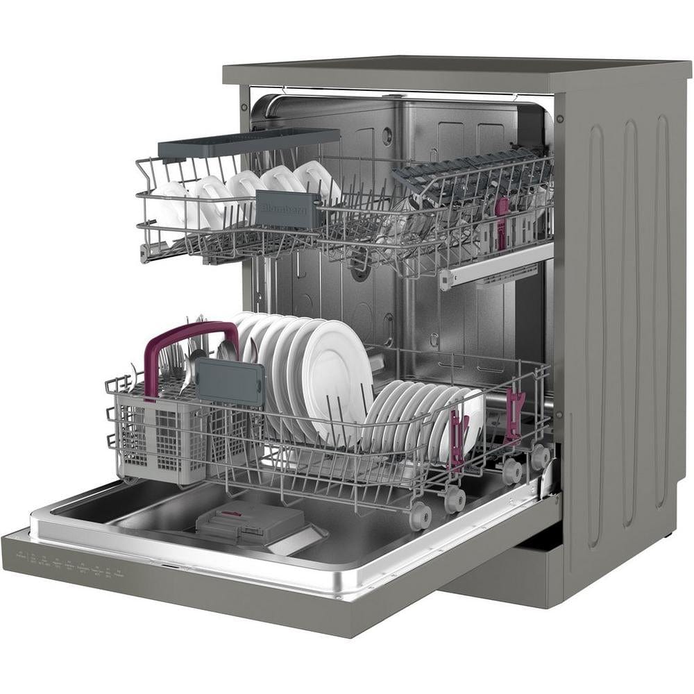 Blomberg LDF42240G Full Size Dishwasher Graphite 14 Place Settings | Atlantic Electrics