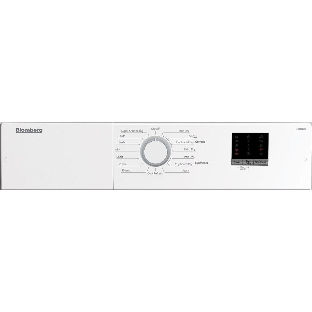 Blomberg LTA09020W 9kg Vented Tumble Dryer White | Atlantic Electrics - 39477745320159 