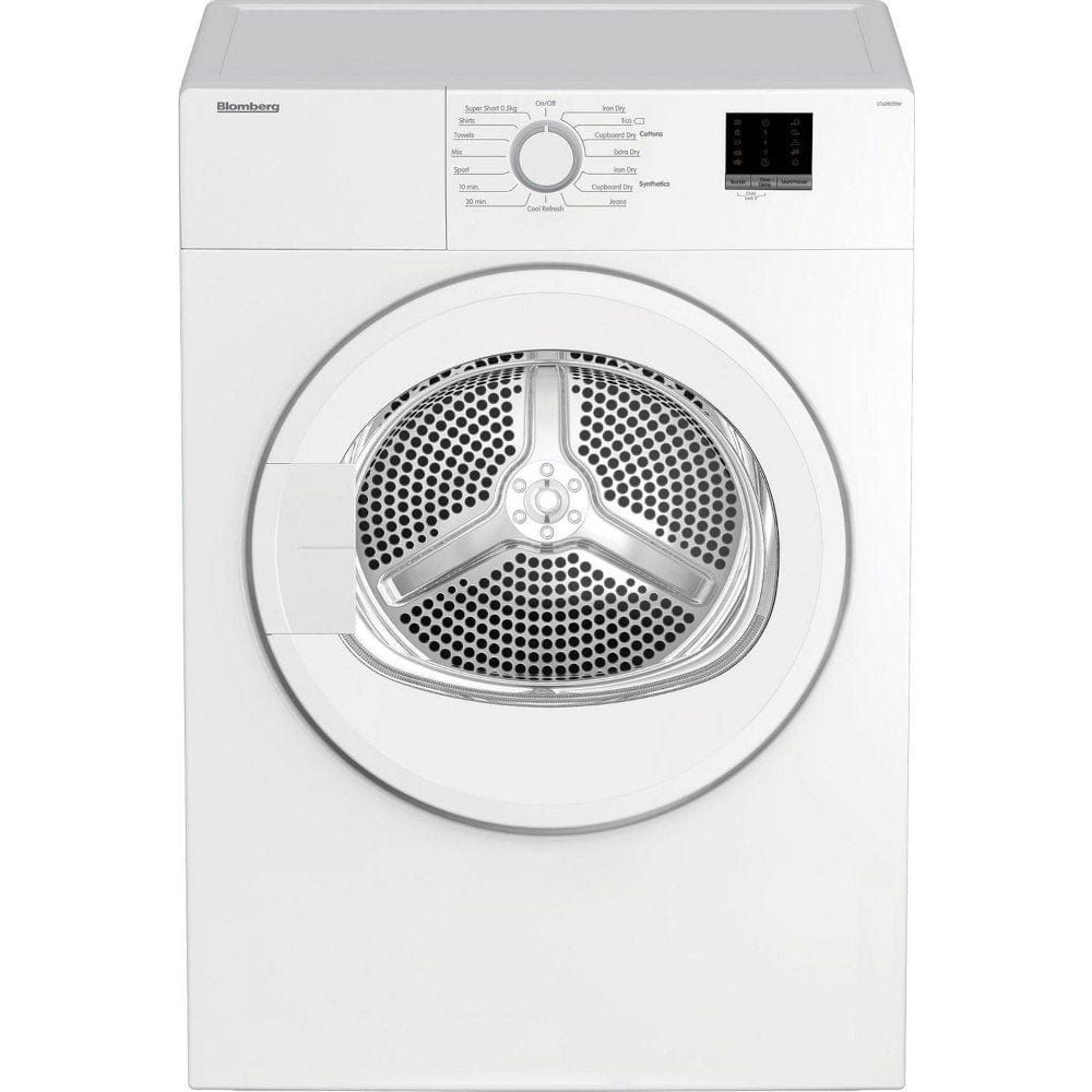 Blomberg LTA09020W 9kg Vented Tumble Dryer White | Atlantic Electrics - 39477745221855 