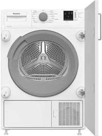 Thumbnail Blomberg LTIP07310 7kg Intergrated Heat Pump Tumble Dryer, 59.7cm Wide - 39477745811679