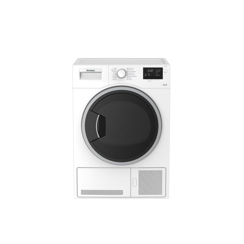 Blomberg LTK28021W 8kg Condenser Tumble Dryer - White | Atlantic Electrics