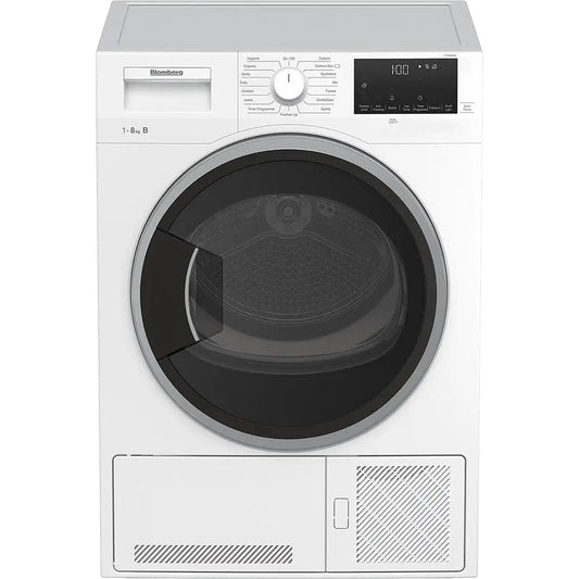 Blomberg LTK38020W 8kg Freestanding Condenser Tumble Dryer - White | Atlantic Electrics