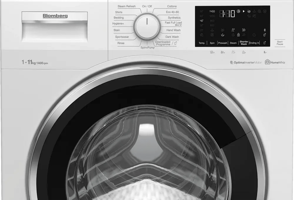 Blomberg LWF1114520W 11kg 1400 Spin Washing Machine White | Atlantic Electrics - 39477747286239 