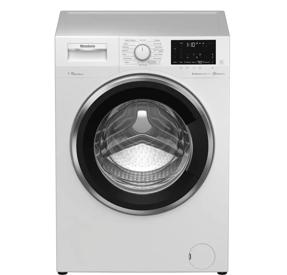 Blomberg LWF1114520W 11kg 1400 Spin Washing Machine White | Atlantic Electrics - 39477747253471 