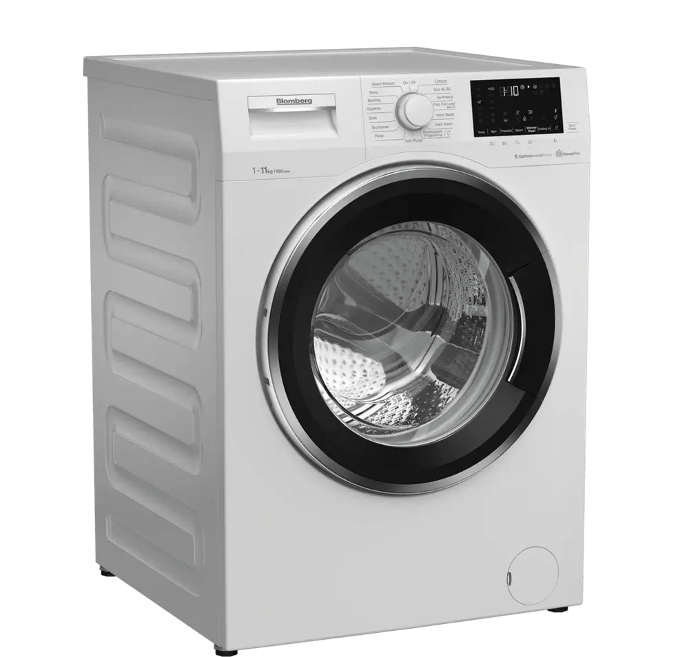 Blomberg LWF1114520W 11kg 1400 Spin Washing Machine White - Atlantic Electrics - 39477747450079 