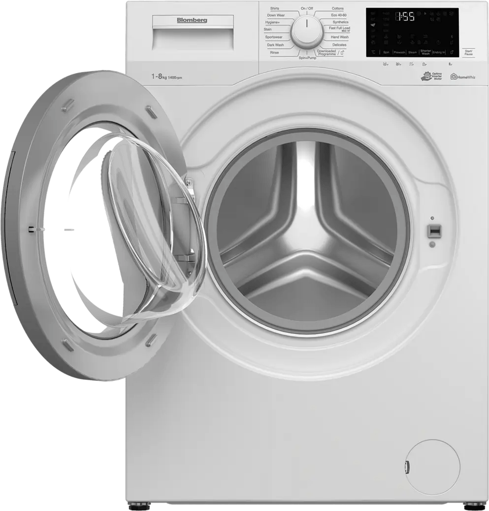 Blomberg LWF184610W 8kg 1400 Spin Washing Machine - White | Atlantic Electrics