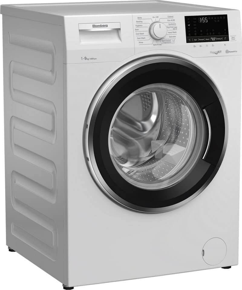 Blomberg LWF194520QW 9kg 1400 Spin Washing Machine with RapidJet technology White - Atlantic Electrics - 39477747417311 