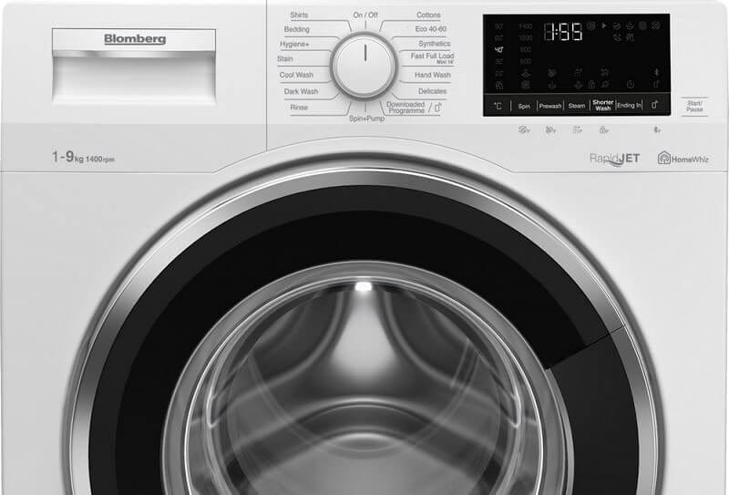 Blomberg LWF194520QW 9kg 1400 Spin Washing Machine with RapidJet technology White | Atlantic Electrics - 39477747581151 