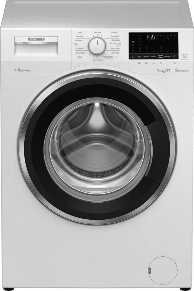 Blomberg LWF194520QW 9kg 1400 Spin Washing Machine with RapidJet technology White | Atlantic Electrics - 39477747319007 