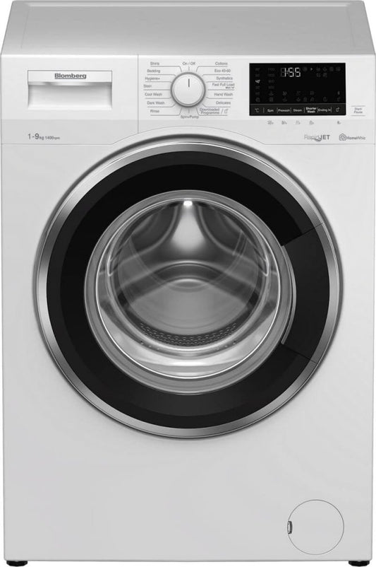 Blomberg LWF194520QW 9kg 1400 Spin Washing Machine with RapidJet technology White | Atlantic Electrics