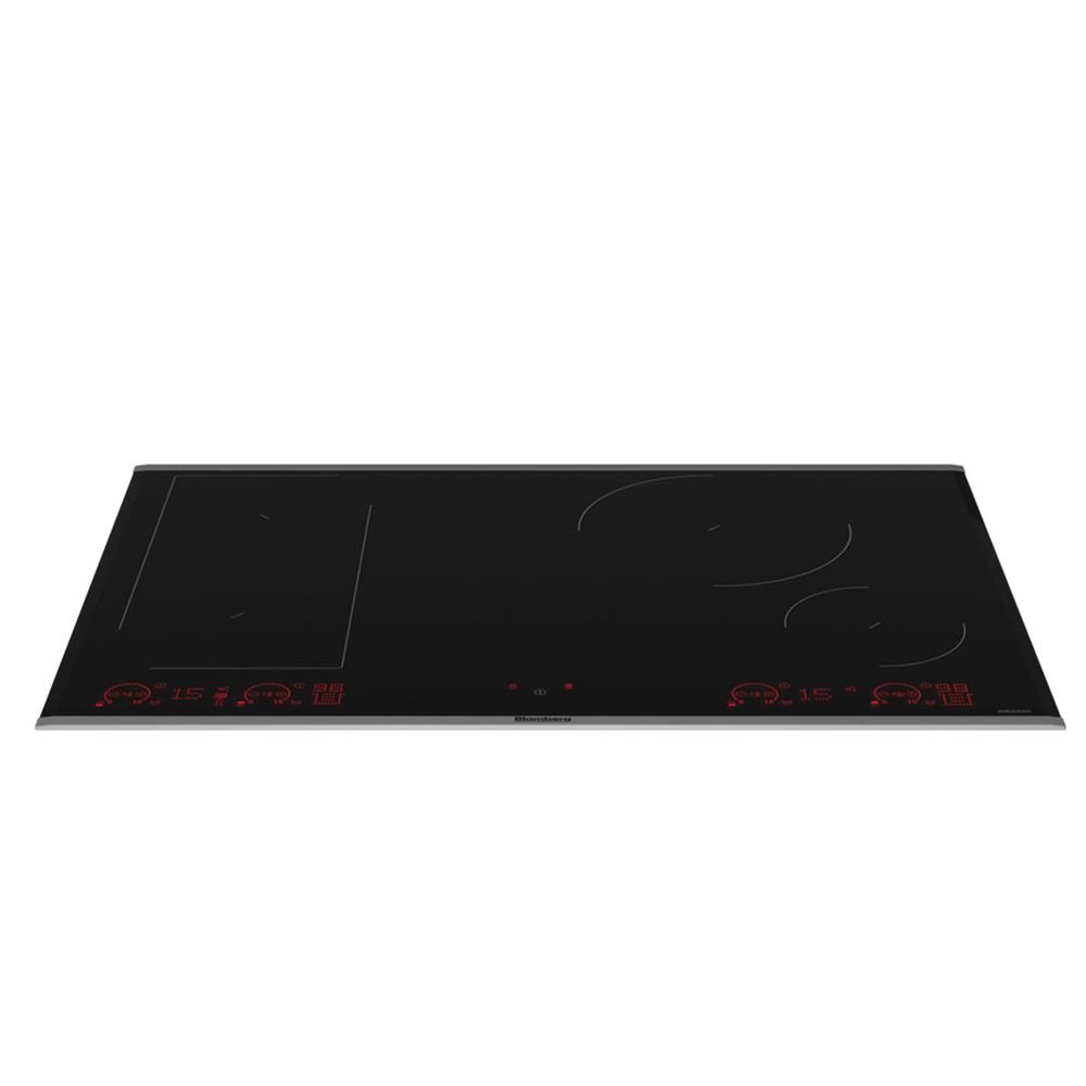 Blomberg MIX5402F 77.2cm Ceramic Induction Hob - Black | Atlantic Electrics - 39477748891871 