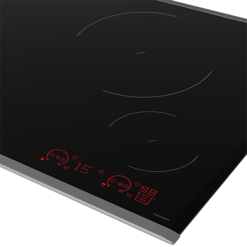 Blomberg MIX5402F 77.2cm Ceramic Induction Hob - Black | Atlantic Electrics - 39477748957407 