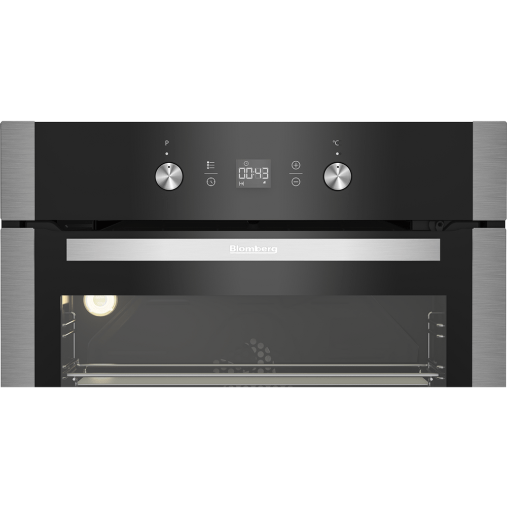 Blomberg OEN9331XP 71 Litre Built-In Electric Single Oven, 59.4cm Wide - Stainless Steel - Atlantic Electrics - 39477749645535 