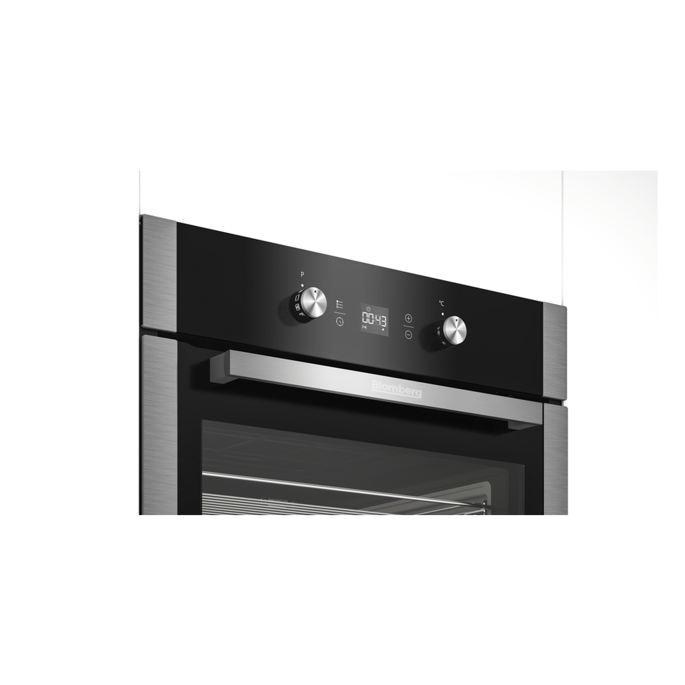 Blomberg OEN9331XP 71 Litre Built-In Electric Single Oven, 59.4cm Wide - Stainless Steel - Atlantic Electrics - 39477749612767 