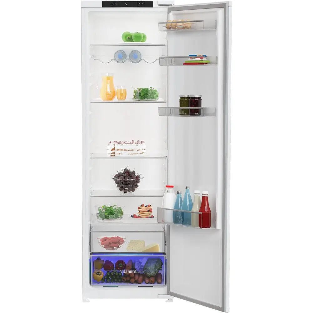 Blomberg SST4455VI Built-In Larder Fridge - White | Atlantic Electrics - 40452101341407 