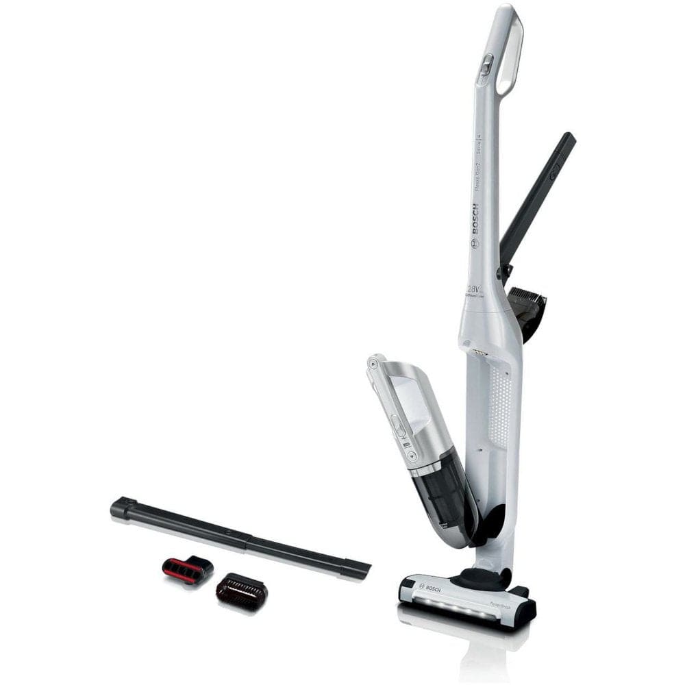 Bosch BBH3280GB Cordless Bagless Vacuum Cleaner Silver upto 50 Minute Run Time | Atlantic Electrics - 39477757411551 