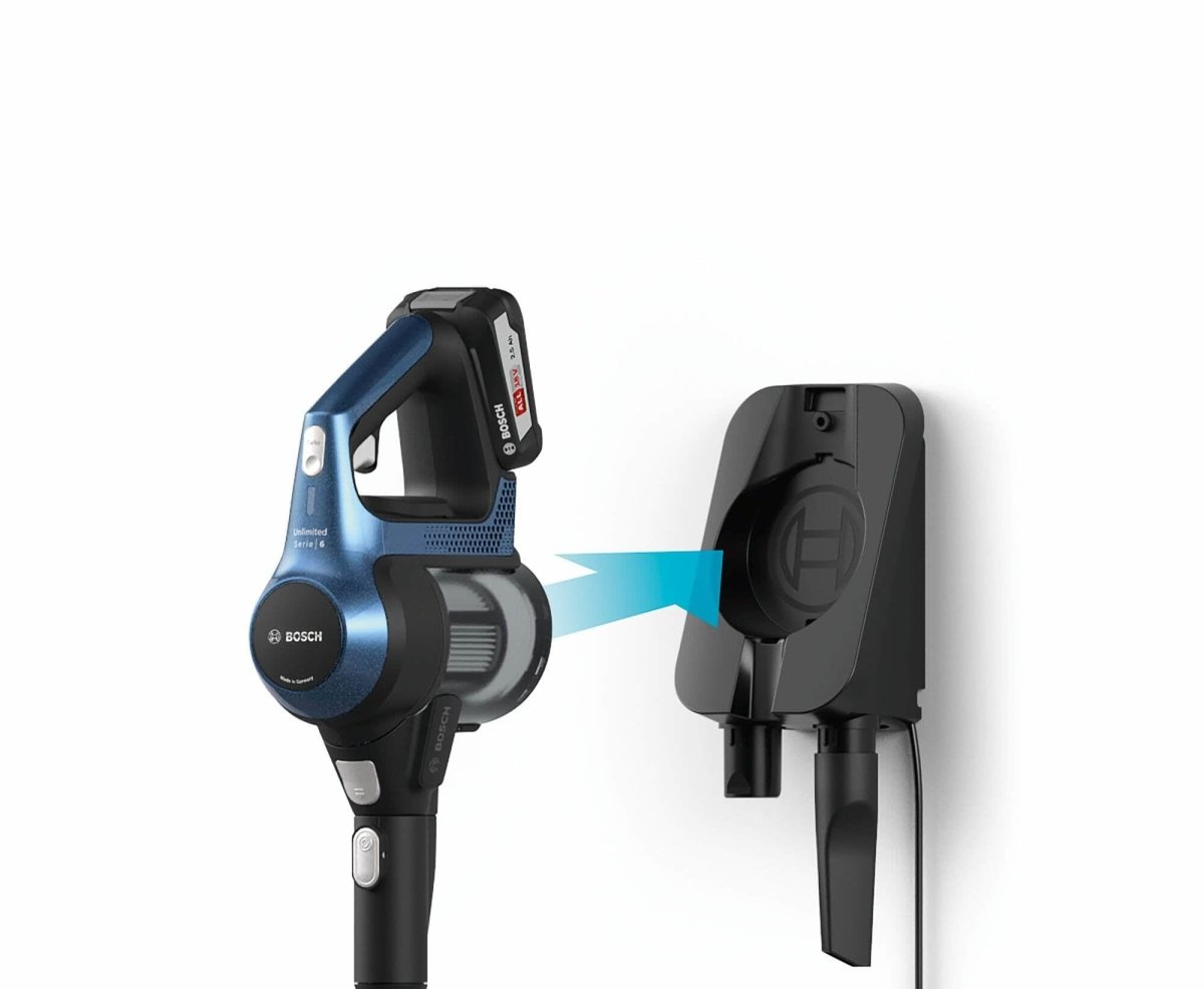 Bosch BBS611GB Unlimited Serie 6 Cordless Vacuum Cleaner - Blue - 30 Minute Run Time | Atlantic Electrics