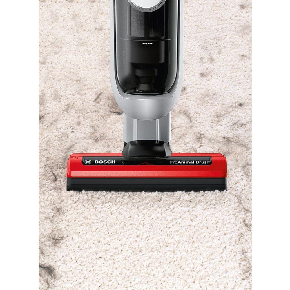 Bosch BCH7PETGB Athlet Serie 8 ProAnimal 32.4V Cordless Vacuum Cleaner, upto 75 minutes runtime Red | Atlantic Electrics - 39477760229599 