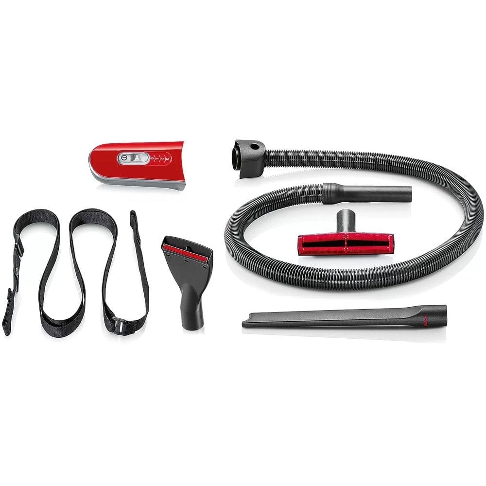 Bosch BCH7PETGB Athlet Serie 8 ProAnimal 32.4V Cordless Vacuum Cleaner, upto 75 minutes runtime Red | Atlantic Electrics