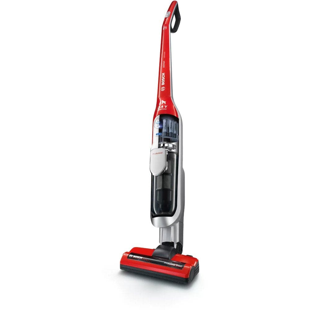 Bosch BCH7PETGB Athlet Serie 8 ProAnimal 32.4V Cordless Vacuum Cleaner, upto 75 minutes runtime Red | Atlantic Electrics