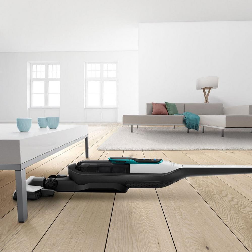 Bosch BCH86HYGGB Serie 6 Athlet ProHygiene Cordless Vacuum Cleaner, White - Atlantic Electrics - 39477757083871 