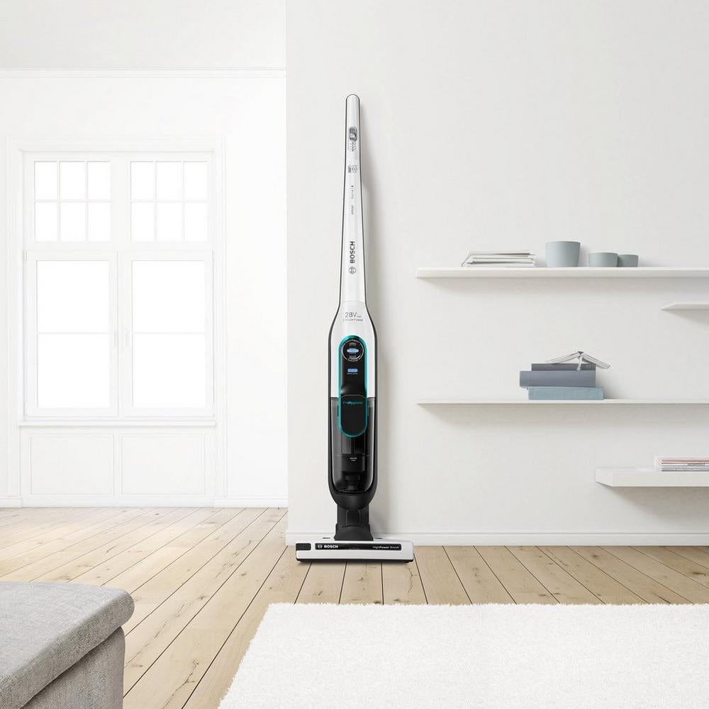 Bosch BCH86HYGGB Serie 6 Athlet ProHygiene Cordless Vacuum Cleaner, White - Atlantic Electrics - 39477757051103 