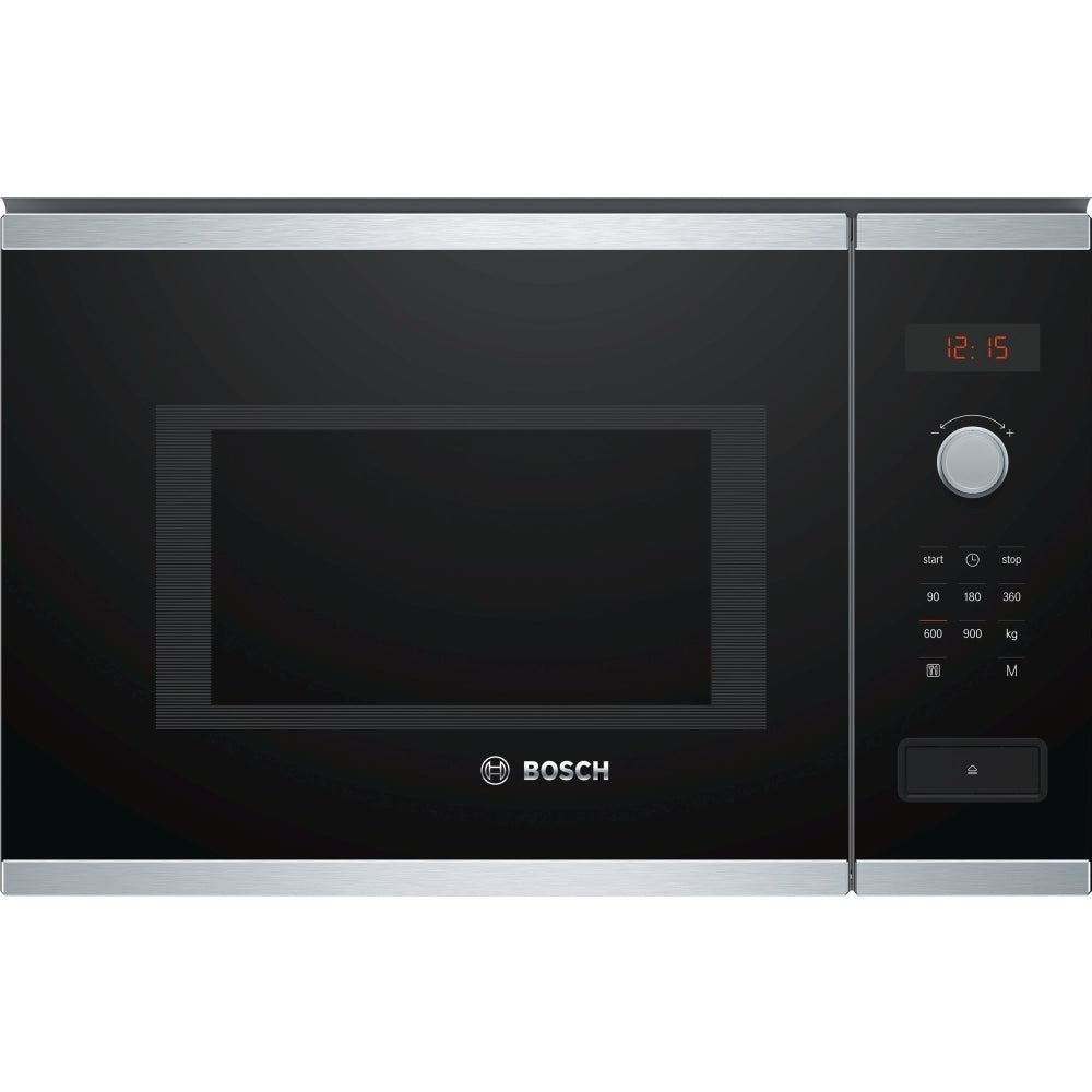 Bosch BFL553MS0B 25 Liters Built-In Microwave - Black, Stainless steel | Atlantic Electrics - 41281605828831 