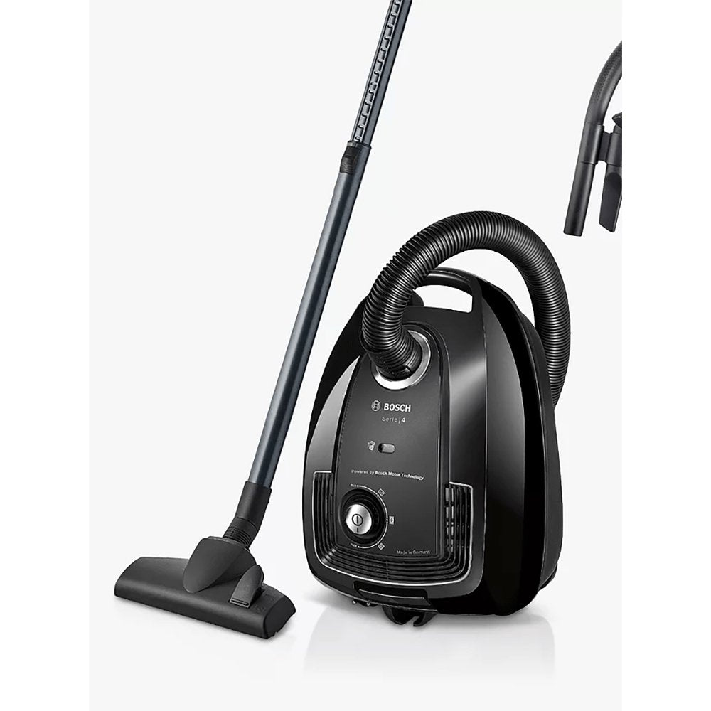 Bosch BGL38BA3GB Serie 4 ProEco 850W Bagged Cylinder Vacuum Cleaner Black | Atlantic Electrics - 39477758197983 