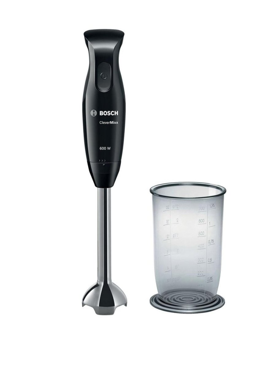 Bosch CleverMix MSM2610BGB Hand Blender, 600W - Black & Anthracite | Atlantic Electrics - 39477759574239 