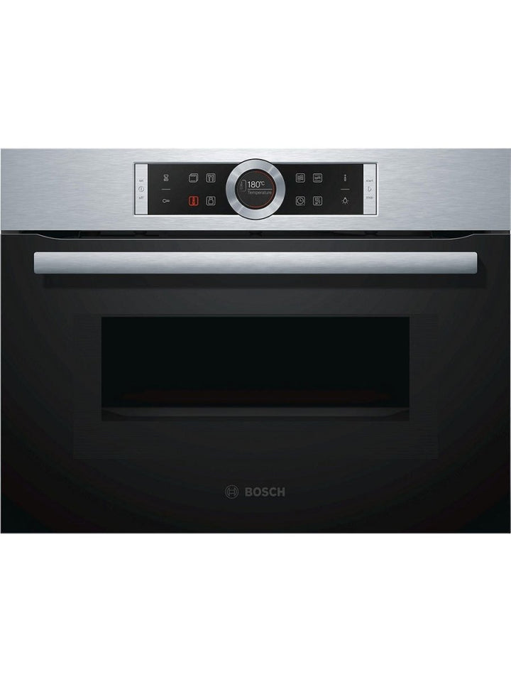 Bosch CMG633BS1B Compact BuiltIn Combination Microwave Oven, Stainless
