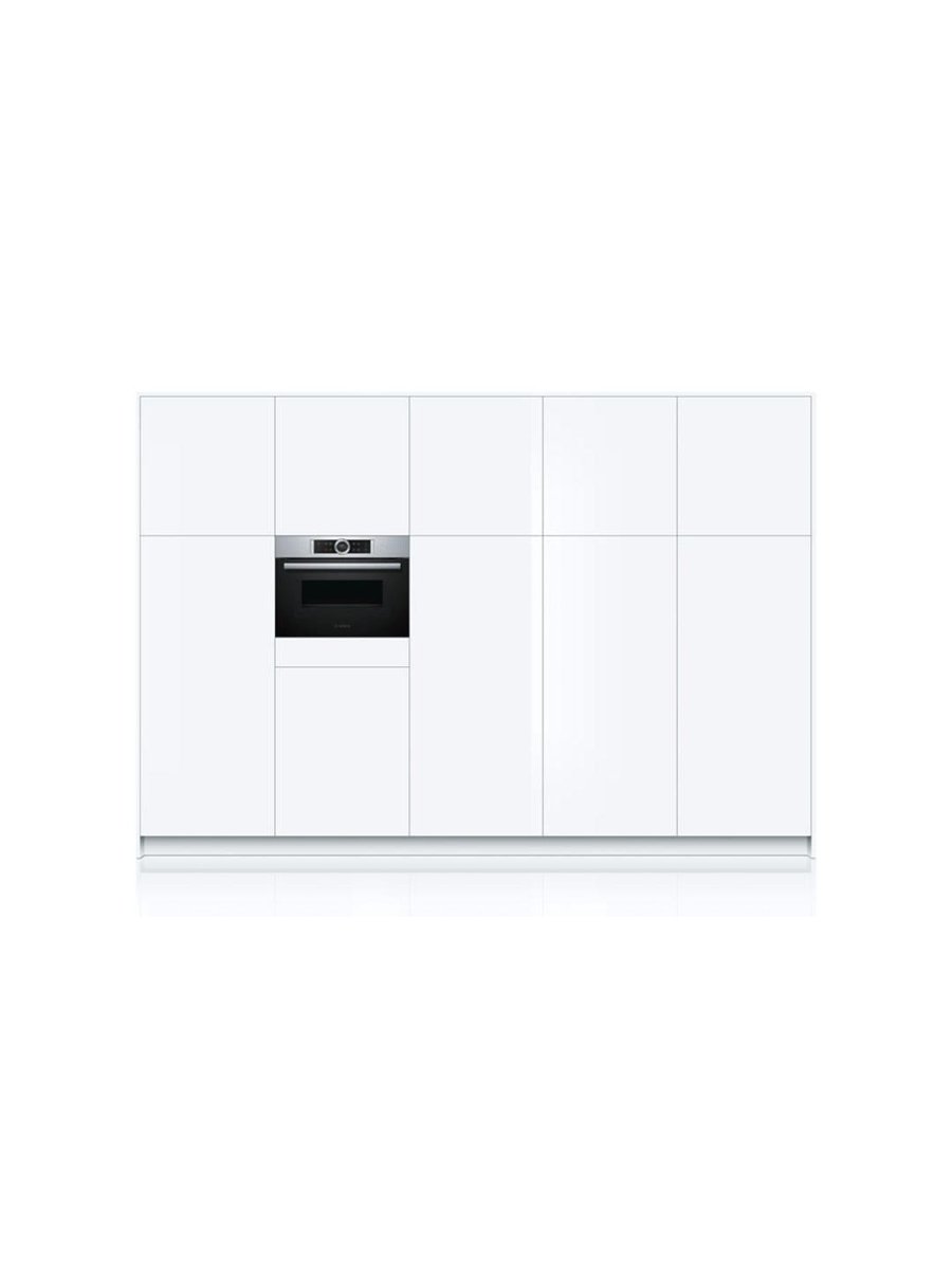 Bosch CMG633BS1B Compact Built-In Combination Microwave Oven, Stainless Steel | Atlantic Electrics - 39477759934687 