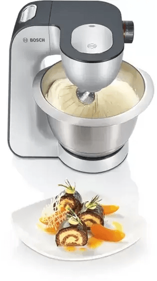 Bosch CreationLine MUM59340GB Stand Mixer with 3.9 Litre Bowl - Silver | Atlantic Electrics - 39915468390623 