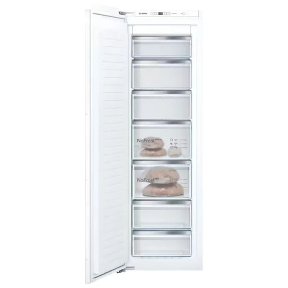 Bosch GIN81VEE0G 55.8cm Built InFrost Free Freezer - White | Atlantic Electrics - 40452101177567 
