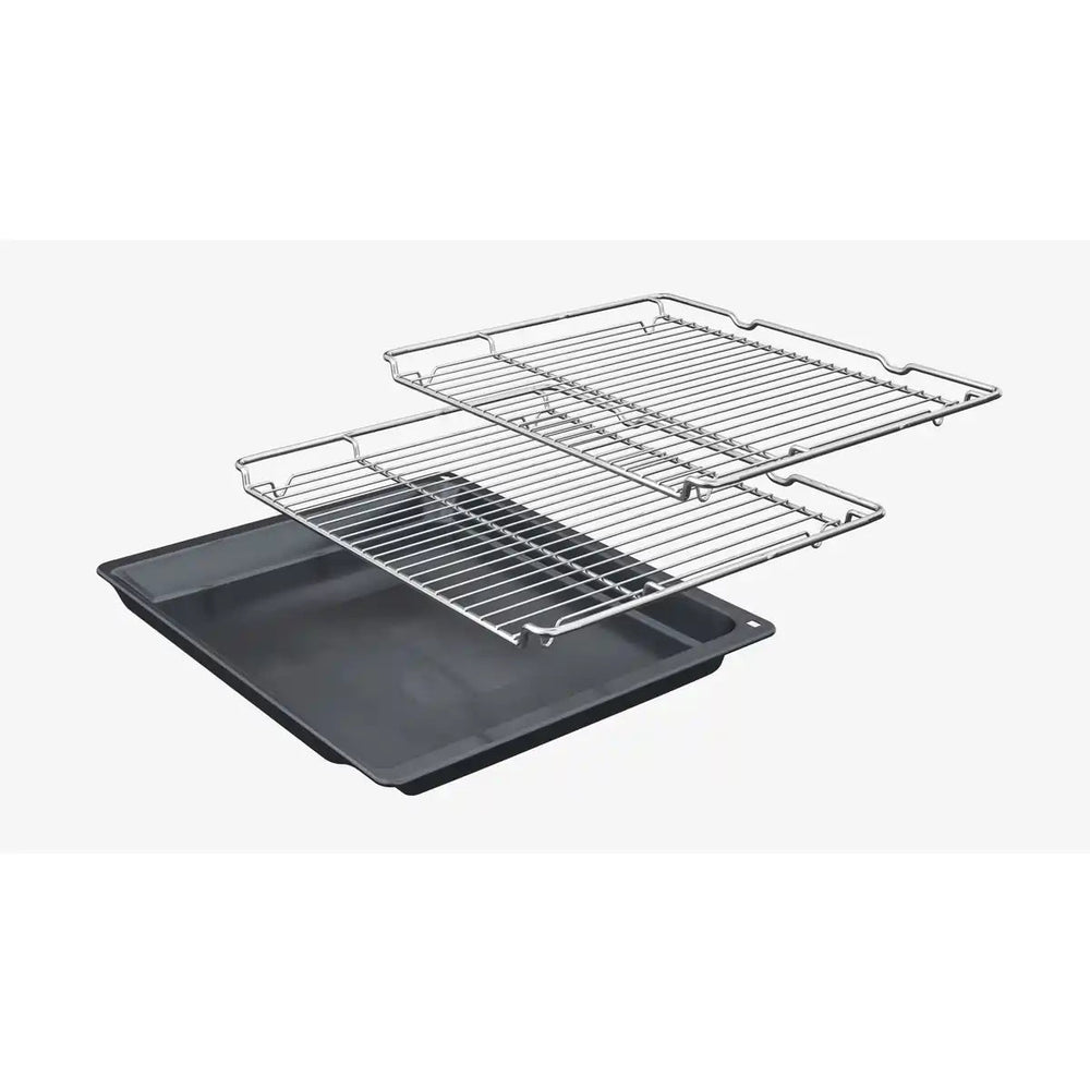 Bosch HBG7741B1B Series 8 Built-In Electric Single Oven in Black 71L - Black | Atlantic Electrics - 40452101669087 