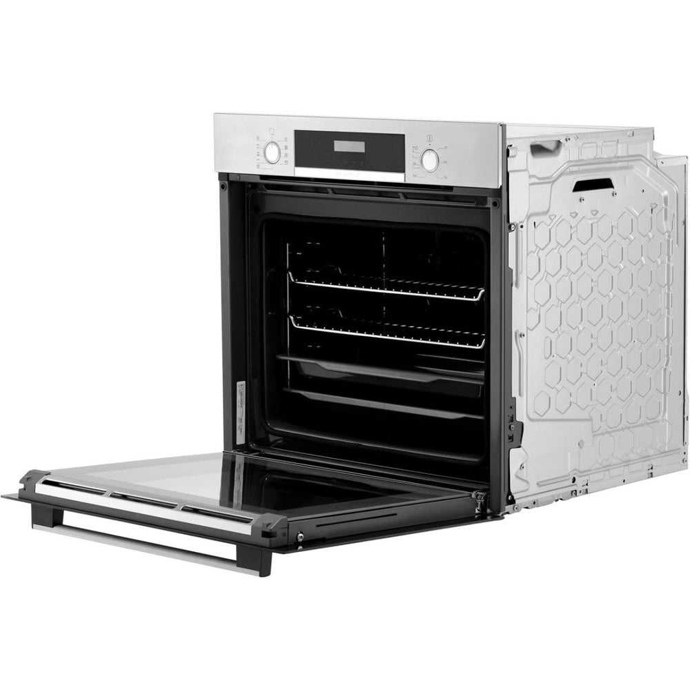 Bosch HBS573BS0B Built In Electric Single Oven with 3D Hot Air - Stainless Steel - A Rated | Atlantic Electrics - 39477763965151 