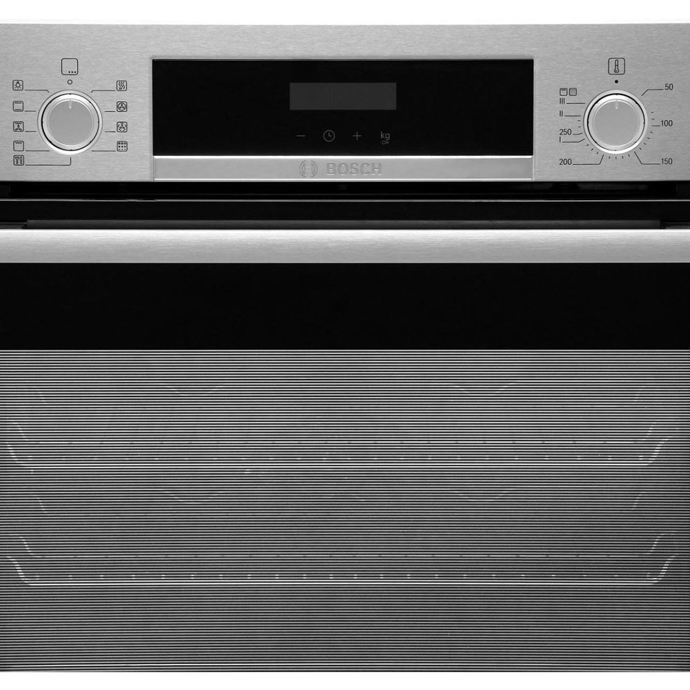 Bosch HBS573BS0B Built In Electric Single Oven with 3D Hot Air - Stainless Steel - A Rated | Atlantic Electrics - 39477763899615 